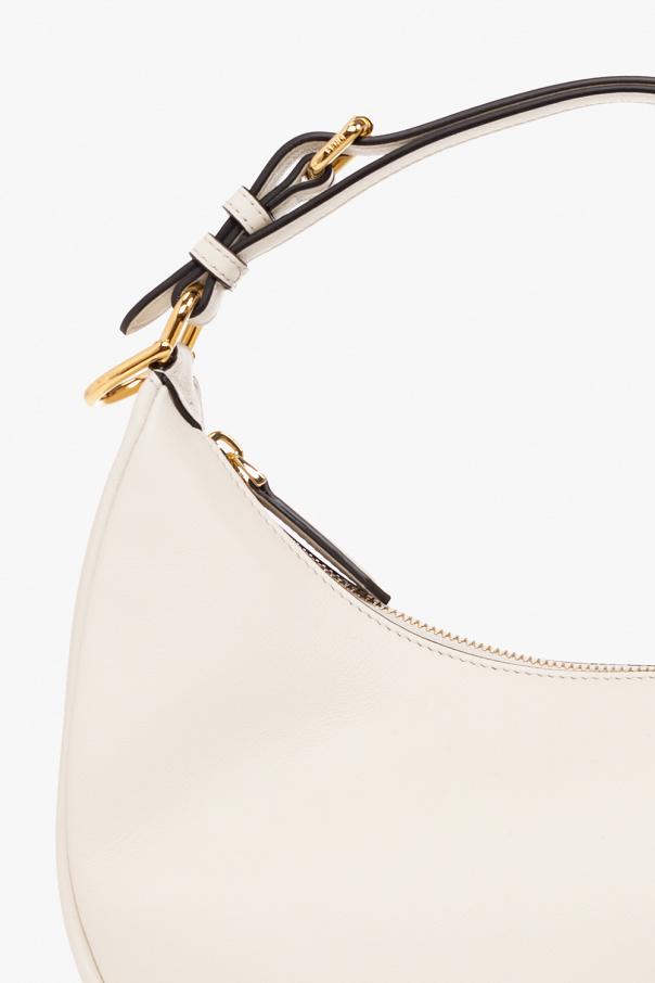 Fendi white best sale shoulder bag